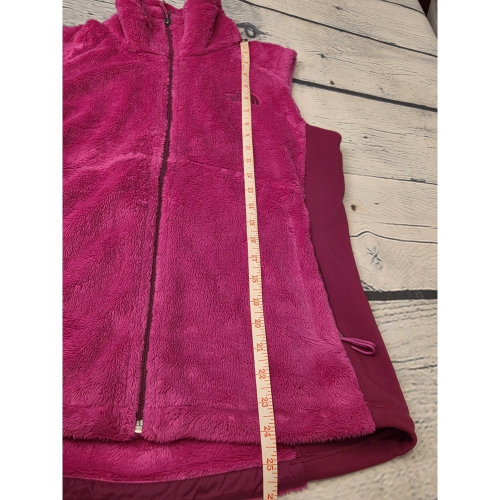 The North Face Womens Sz M Fleece Vest Pink - Picture 5 of 10